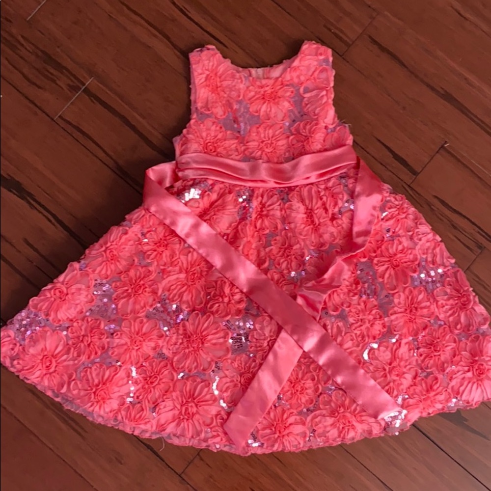 Pink sparkle dress